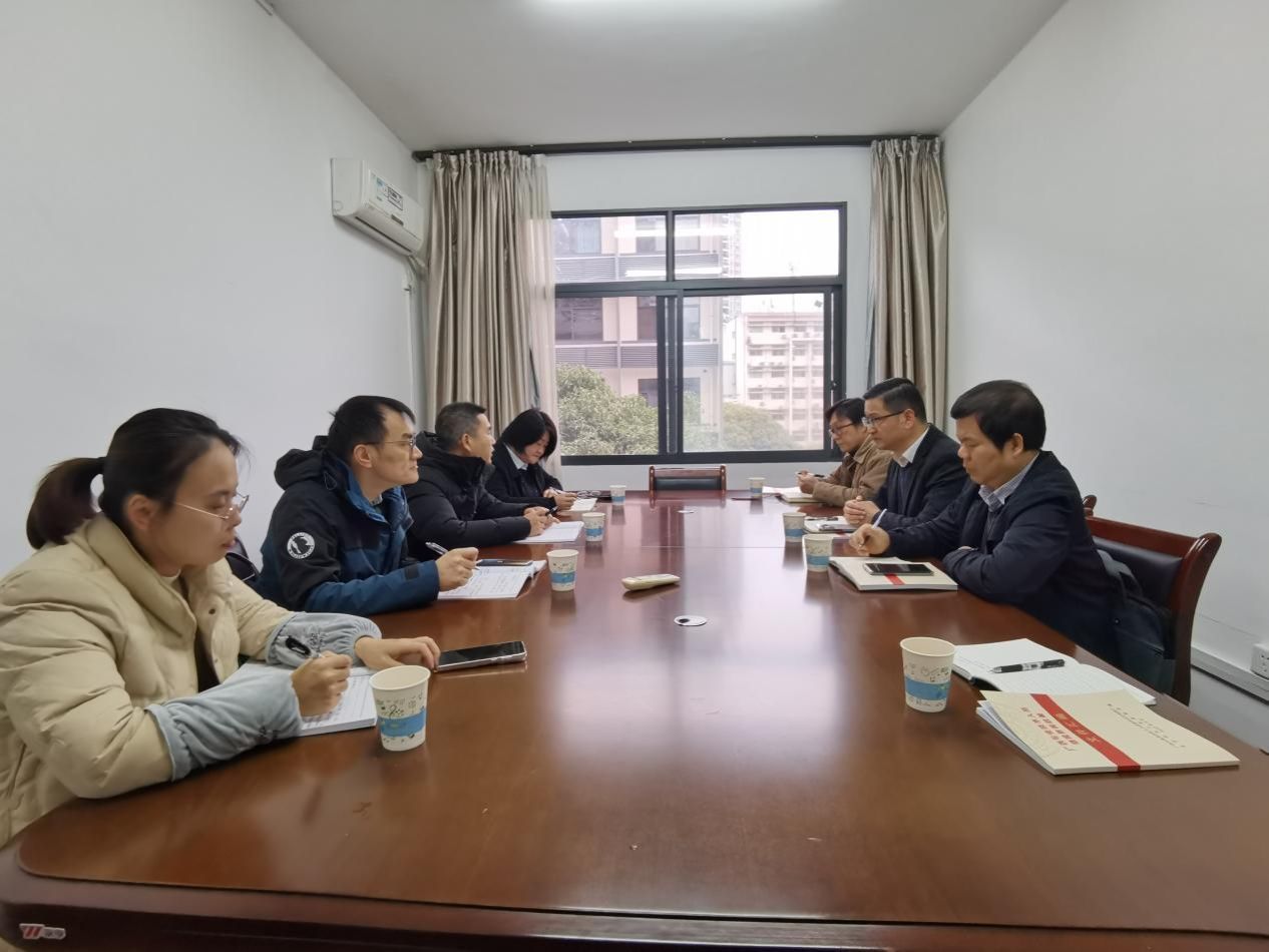 继续教育学院到自治区人社厅交流